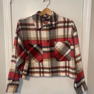 Zara Women's Plaid Jacket